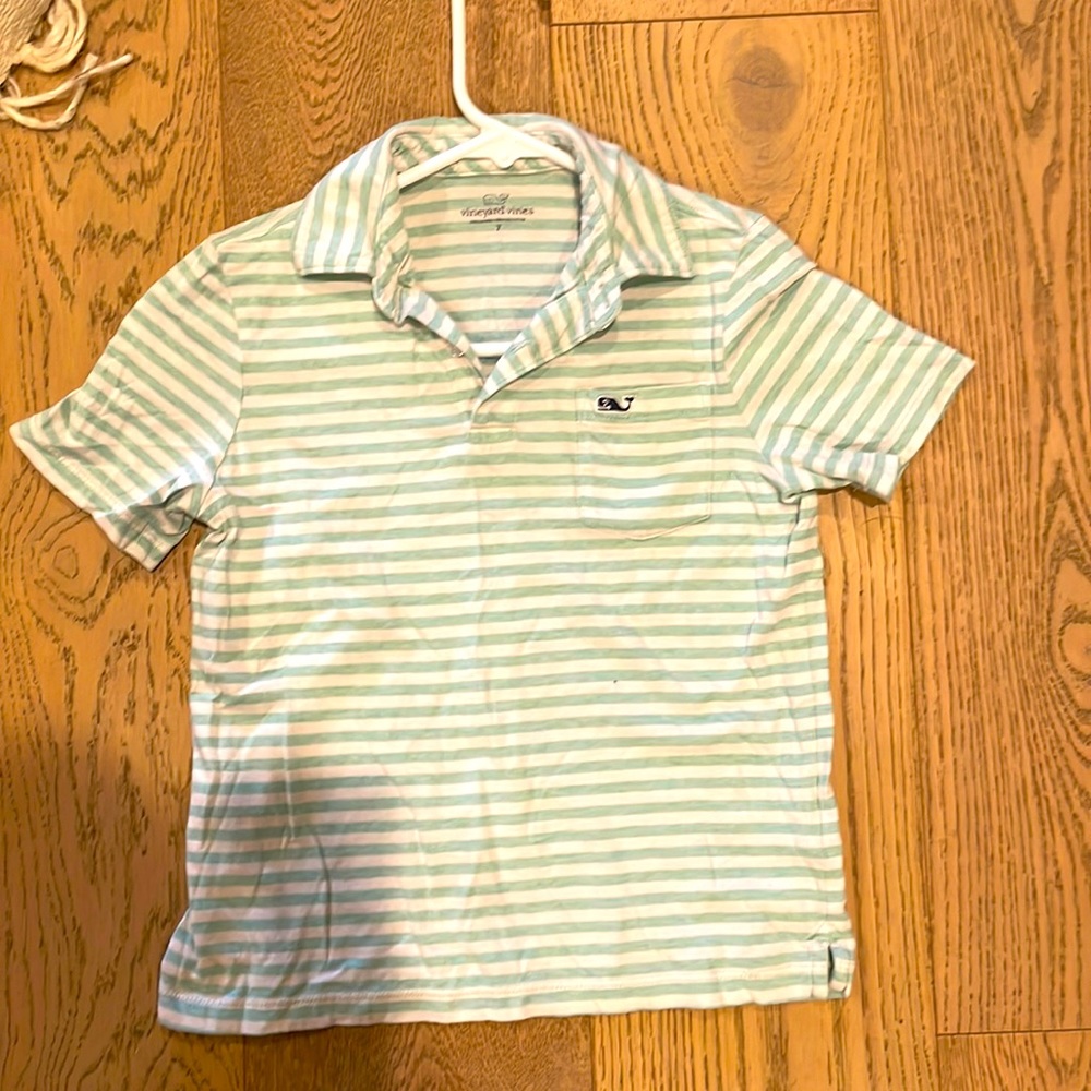 Vineyard vines boys, size 7 polo